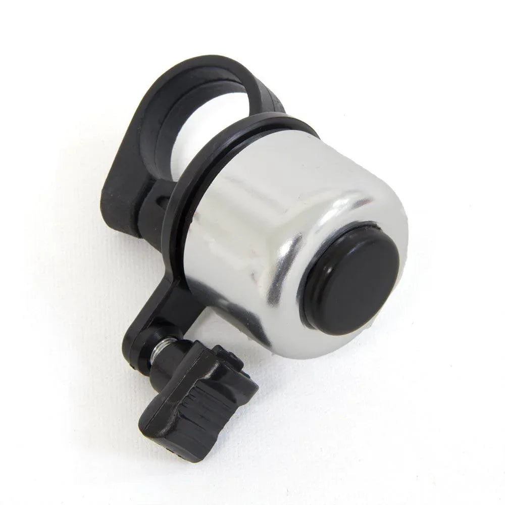 פעמון לאופניים ולקורקינט עגול קוטר 3.5 ס"מ כסוף - Bikes Online