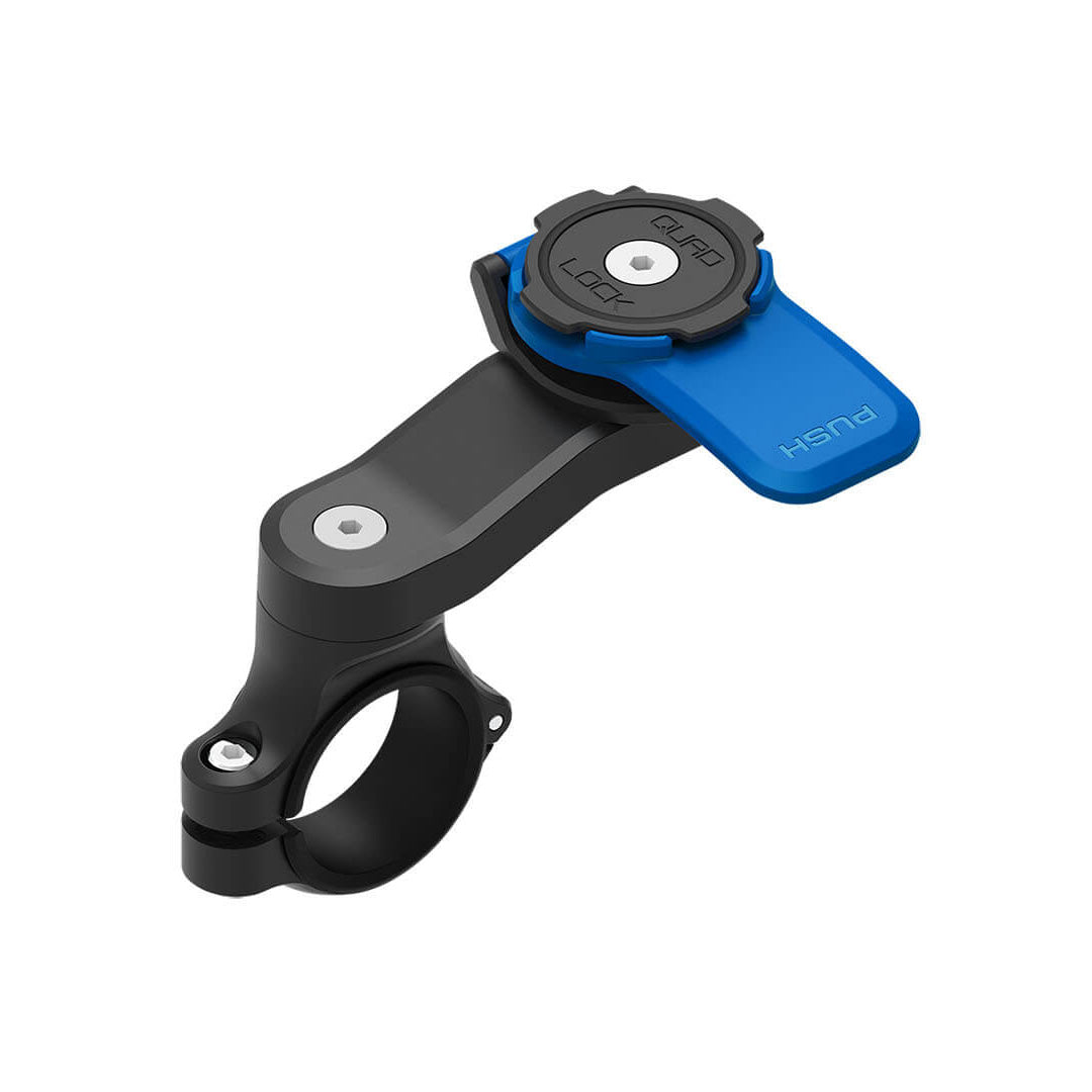 התקן מעמד לטלפון עם חיבור לכידון האופנוע Quad Lock Motorcycle Handlebar Mount