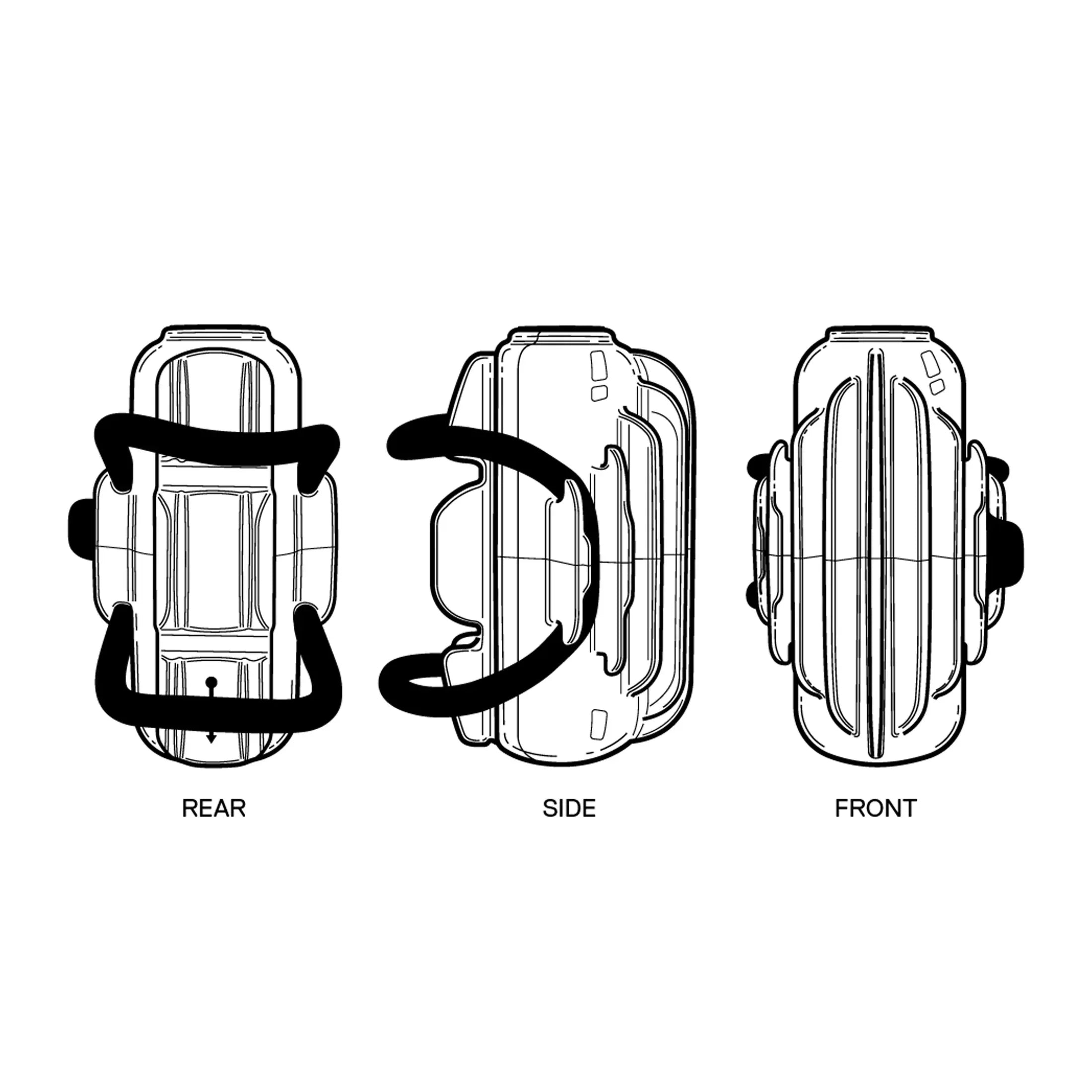 פנס אחורי לאופניים SERFAS Cosmo 30 - Bikes Online