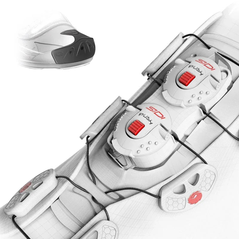 נעלי רכיבה לאופני שטח סידי טייגר שחור מט אדום SIDI TIGER BLACK RED - Bikes Online