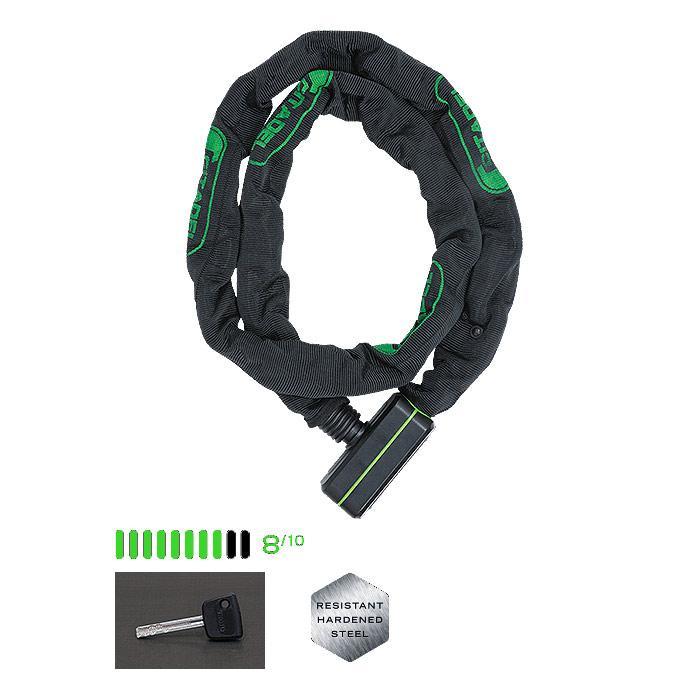 מנעול שרשרת לאופניים CITADEL ROME 140X10 רמת 8 - Bikes Online