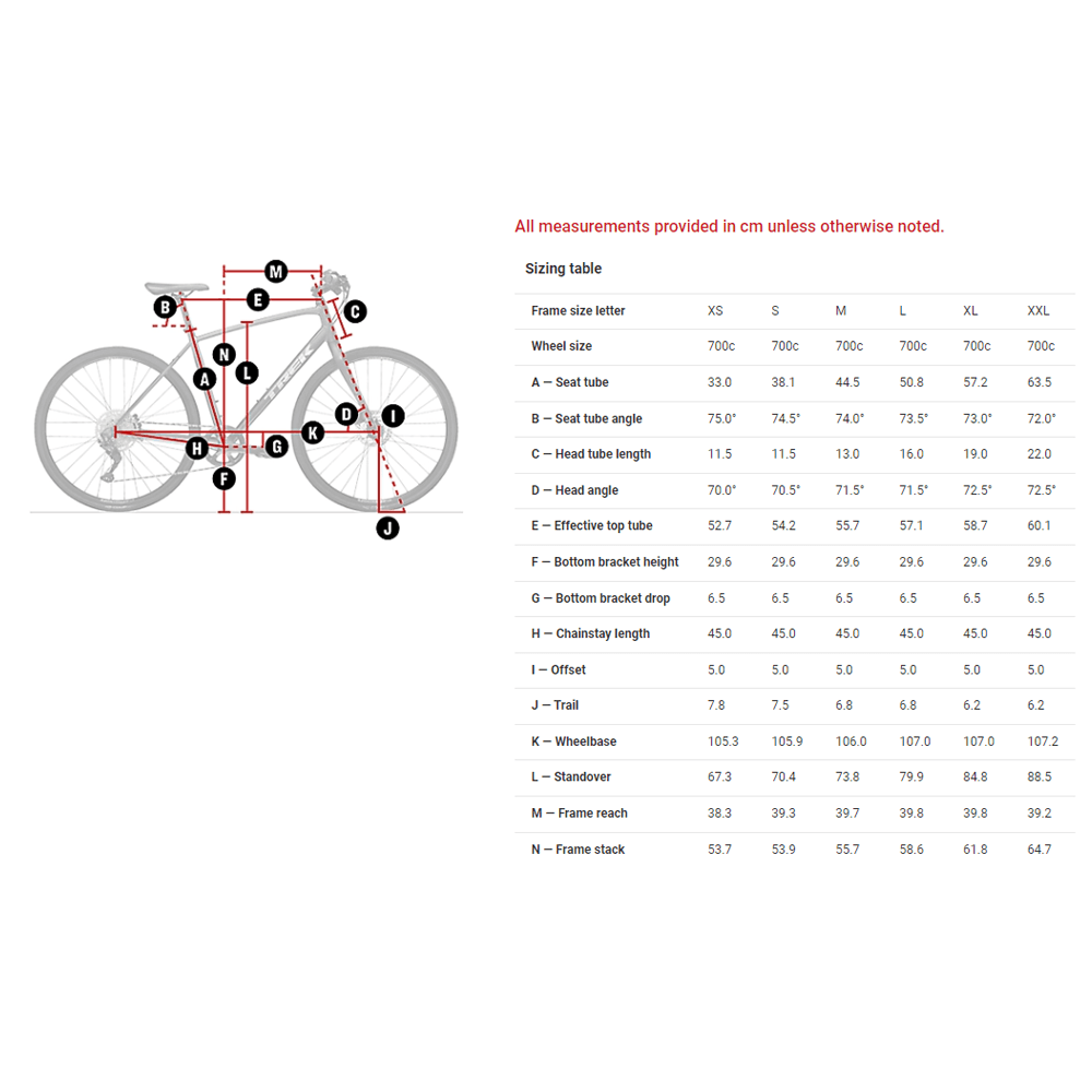 אופני עיר היברידיים טרק Trek FX 2