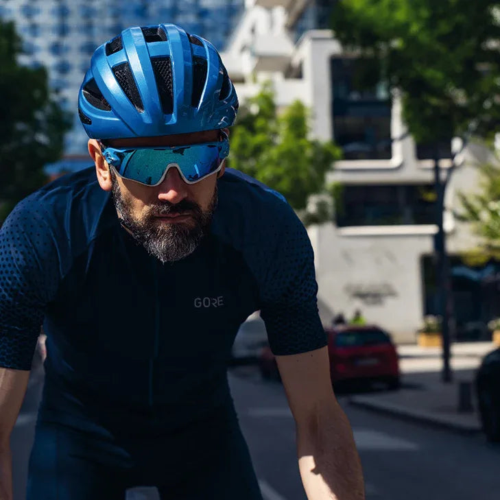 קסדה לאופניים אבוס ABUS MACATOR צהוב Signal Yellow - Bikes Online