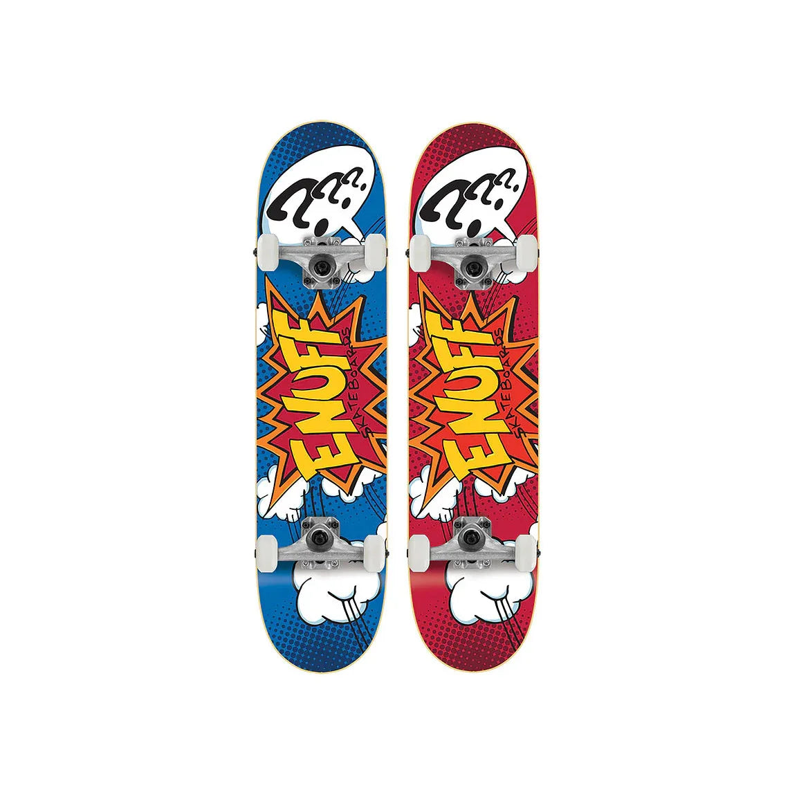 סקייטבורד לילדים פעלולים סטריט ENUFF POW אדום - Bikes Online