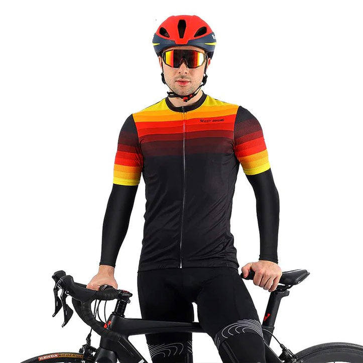 זוג שרוולים נגד שמש בצבע שחור