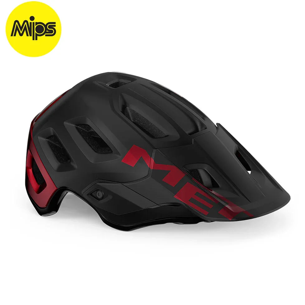 קסדה מט רואם מיפס שחור אדום MET ROAM MIPS - Bikes Online