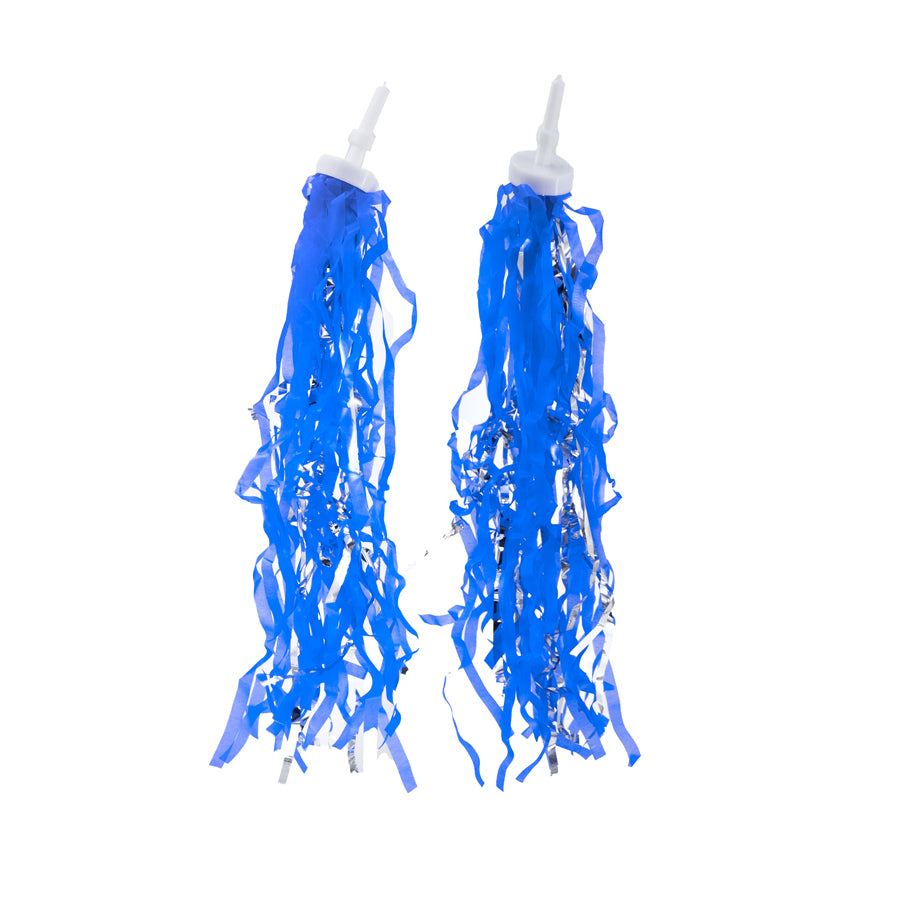 ציציות סרט קישוט לכידון בצבע כחול או ורוד