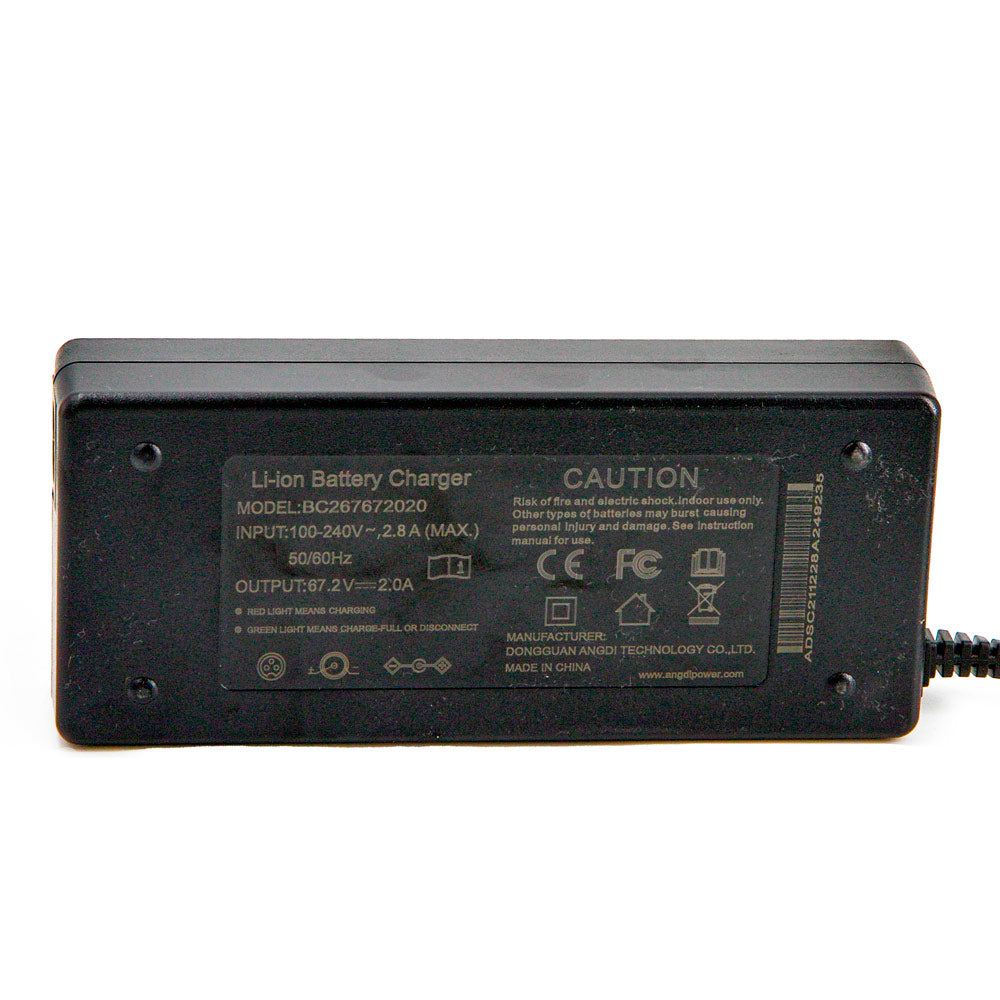 מטען 60V לאופניים חשמליים וקורקינטים