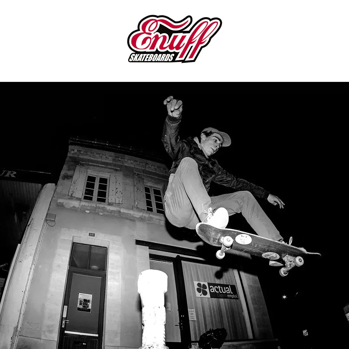 סקייטבורד לילדים פעלולים סטריט ENUFF POW כחול - Bikes Online