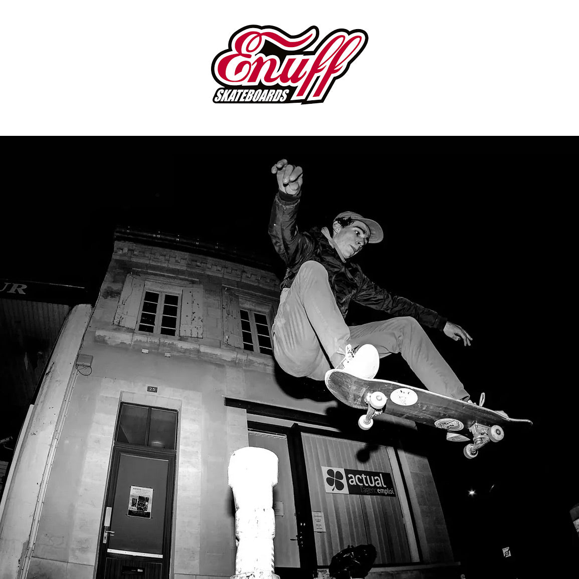 סקייטבורד לילדים פעלולים סטריט ENUFF SKULLY ירוק