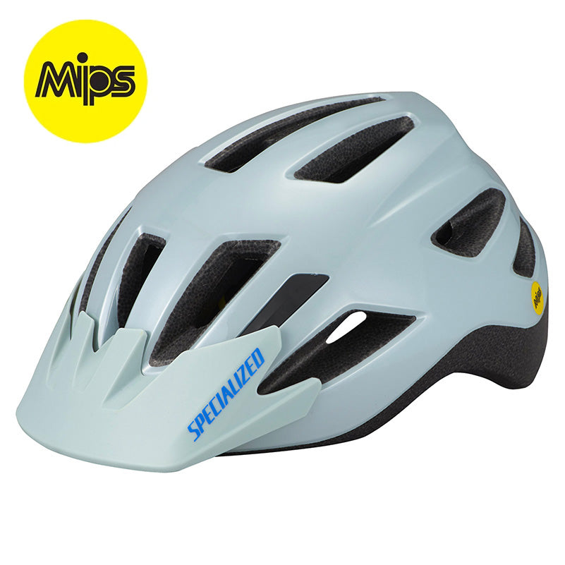 קסדה לאופניים לילדים SPECIALIZED עם הגנת מיפס MIPS ופנס לד Shuffle אפור