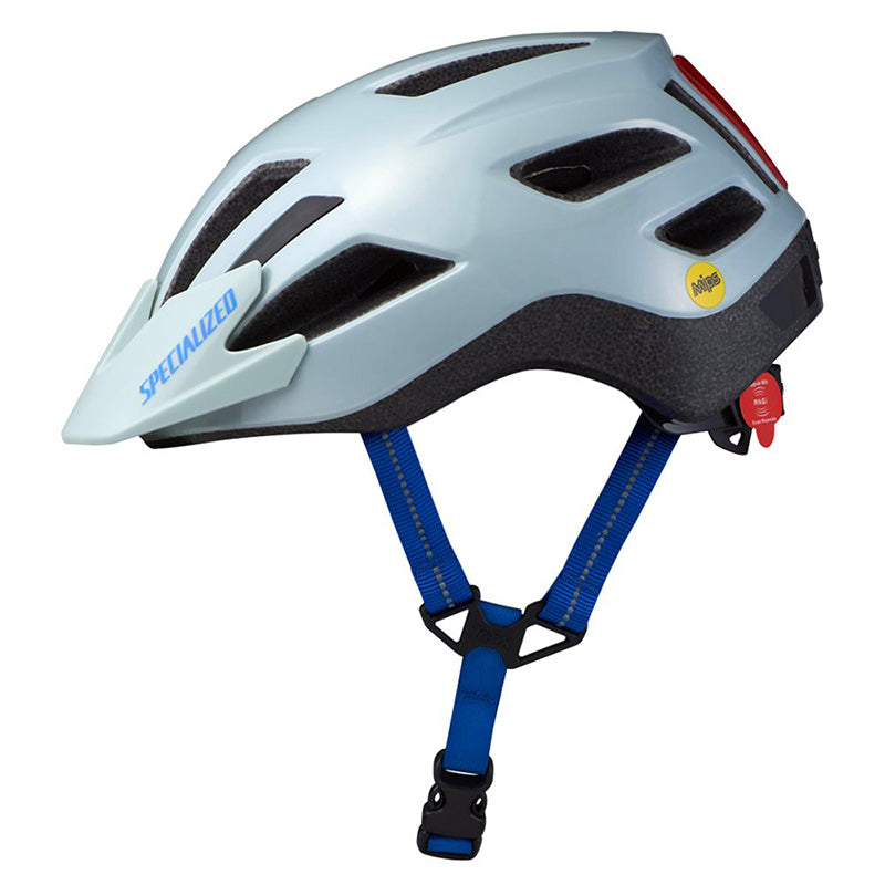 קסדה לאופניים לילדים SPECIALIZED עם הגנת מיפס MIPS ופנס לד Shuffle אפור