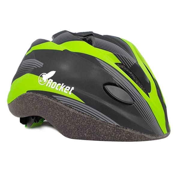 קסדת אופניים לילדים קסדת קורקינט לילדים Rocket ירוק