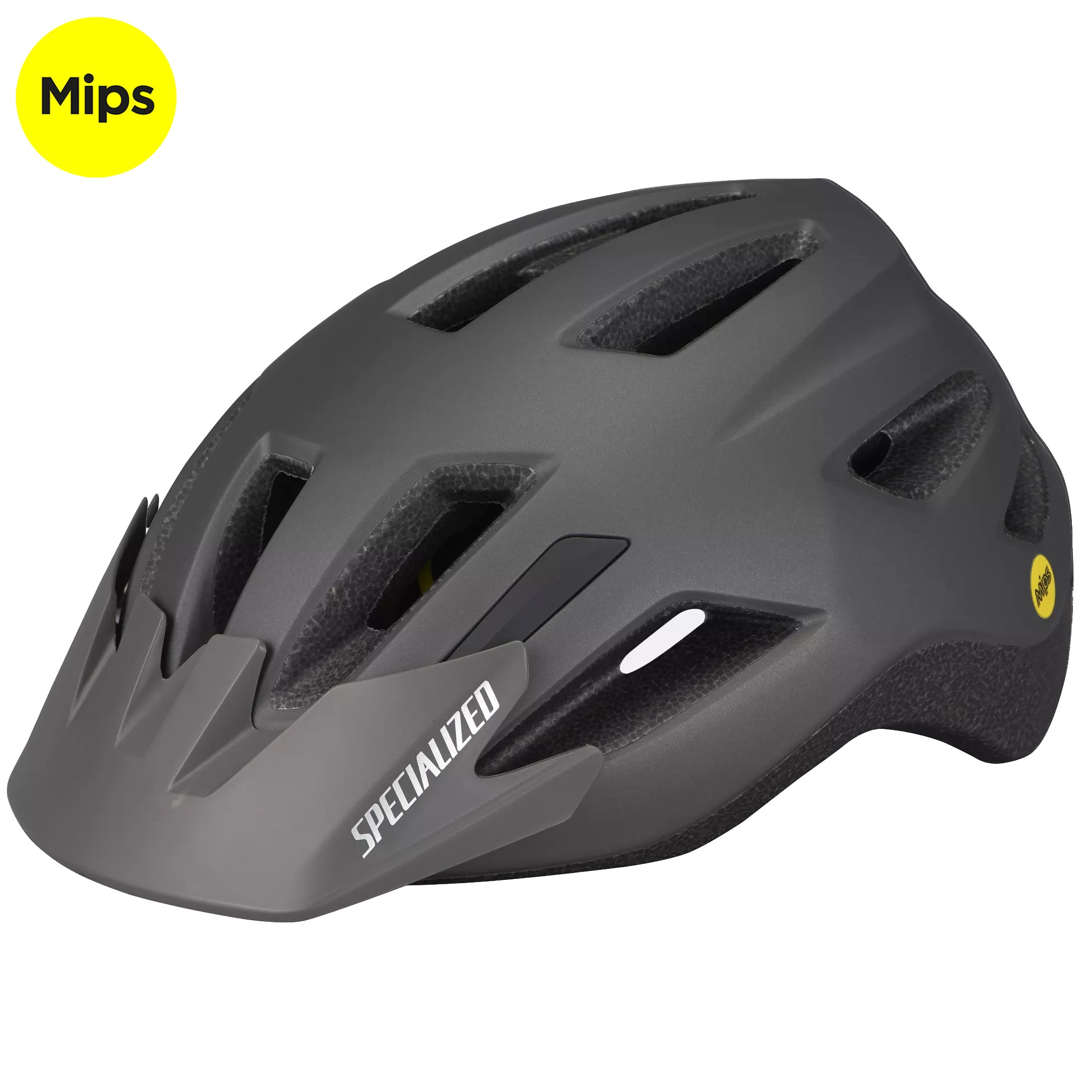 קסדה לאופניים לנוער SPECIALIZED עם הגנת מיפס MIPS ופנס לד Shuffle אפור