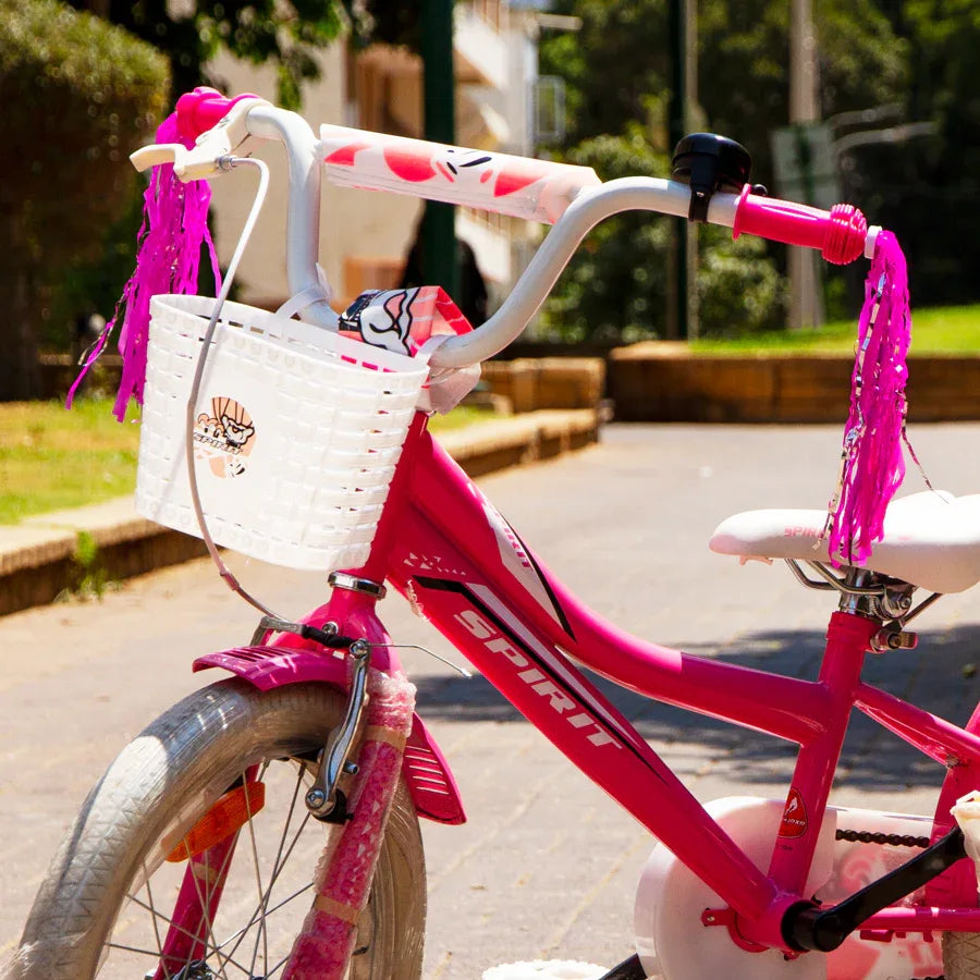 ציציות סרט קישוט לכידון בצבע כחול או ורוד - Bikes Online