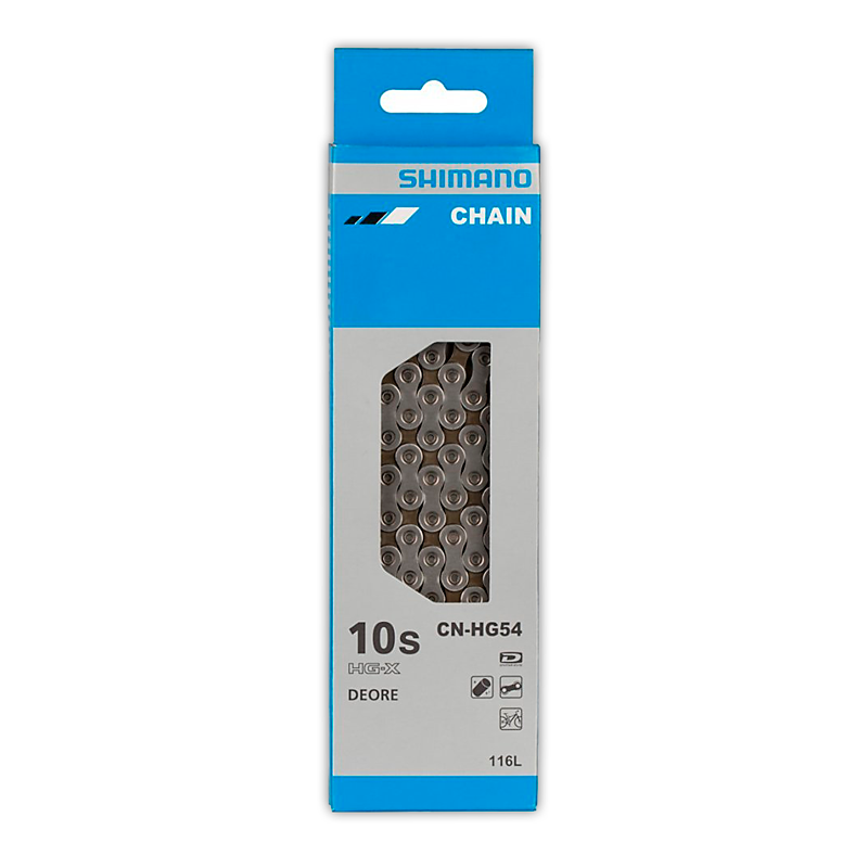 שרשרת אופניים ל-10 הילוכים Shimano DEORE HG54