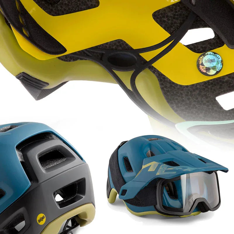 קסדה לאופני שטח מט רואם מיפס כחול מטלי MET ROAM MIPS PETROL BLUE - Bikes Online