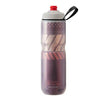 בקבוק מים לאופניים 20/24 לחיץ תרמי קר בורדו Polar Bottle SurgeCap