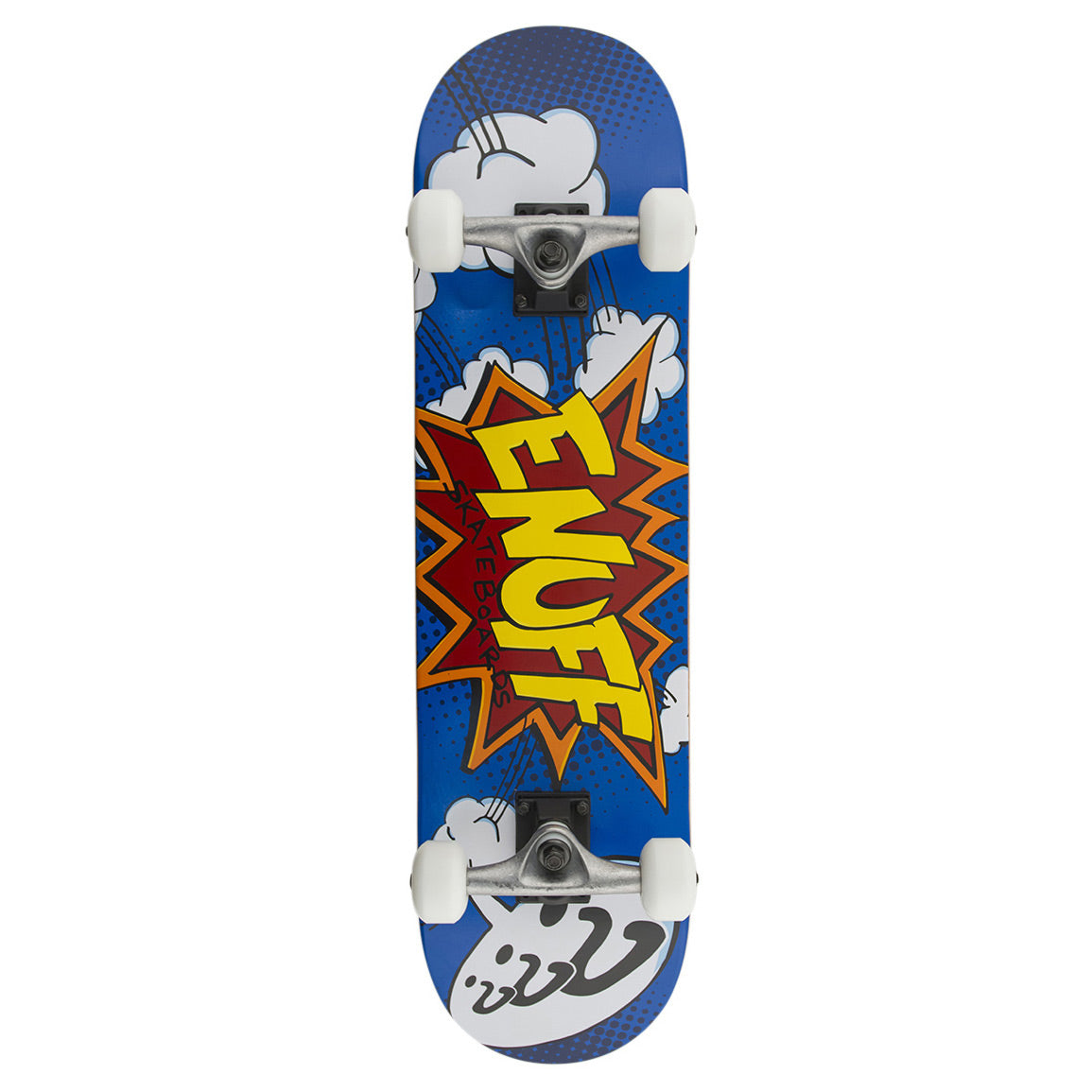 סקייטבורד לילדים פעלולים סטריט ENUFF POW כחול