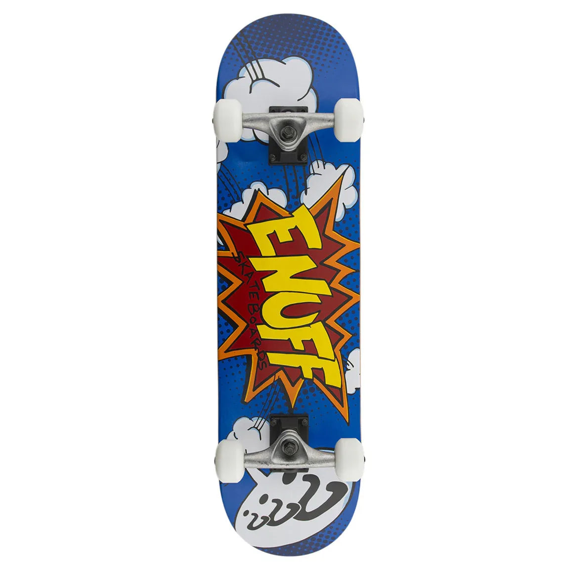 סקייטבורד לילדים פעלולים סטריט ENUFF POW כחול - Bikes Online