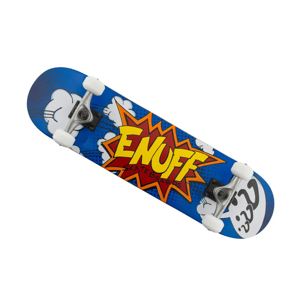 סקייטבורד לילדים פעלולים סטריט ENUFF POW כחול - Bikes Online