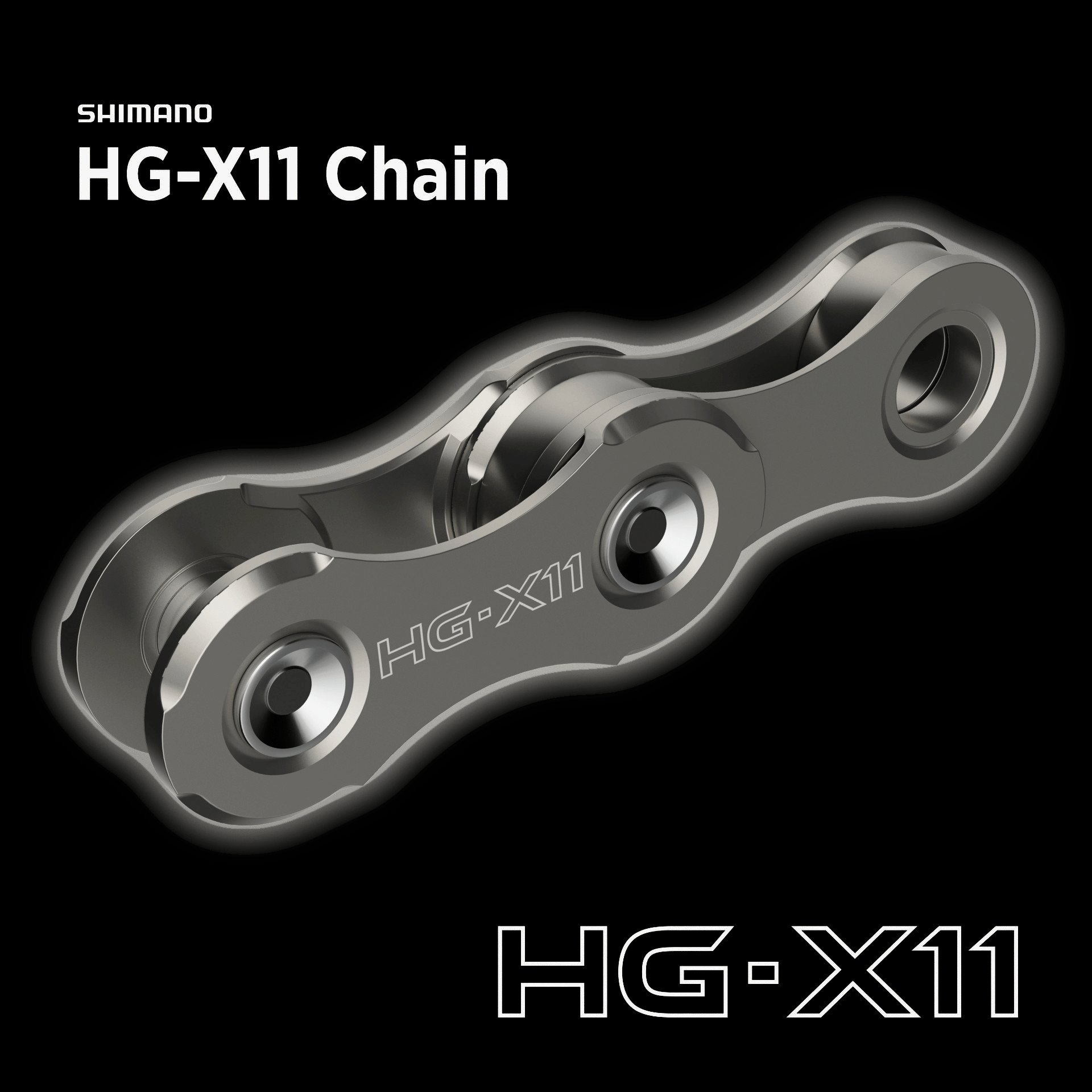שרשרת אופניים ל-11 הילוכים Shimano HG-X11