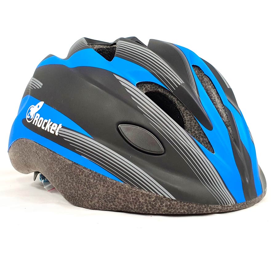 קסדת אופניים לילדים קסדת קורקינט לילדים Rocket כחול