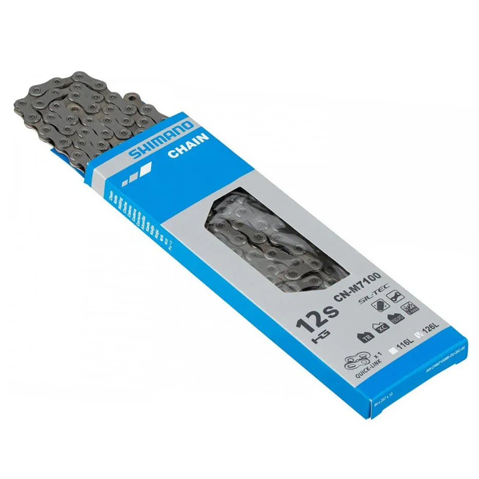 שרשרת אופניים ל-12 הילוכים שימנו Shimano CN-M7100 - Bikes Online