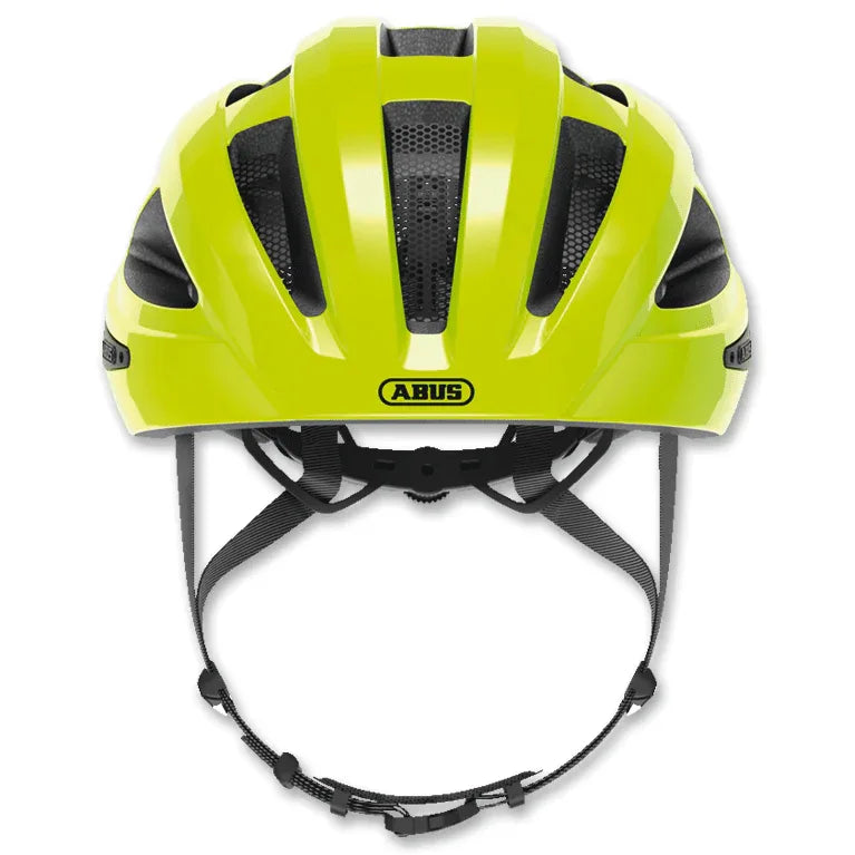 קסדה לאופניים אבוס ABUS MACATOR צהוב Signal Yellow - Bikes Online