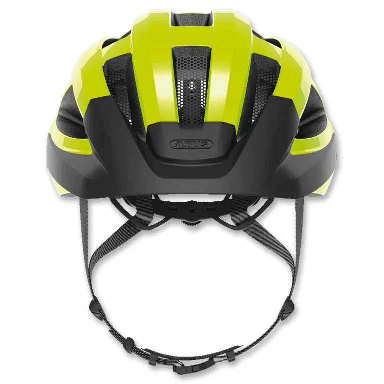 קסדה לאופניים אבוס ABUS MACATOR צהוב Signal Yellow - Bikes Online