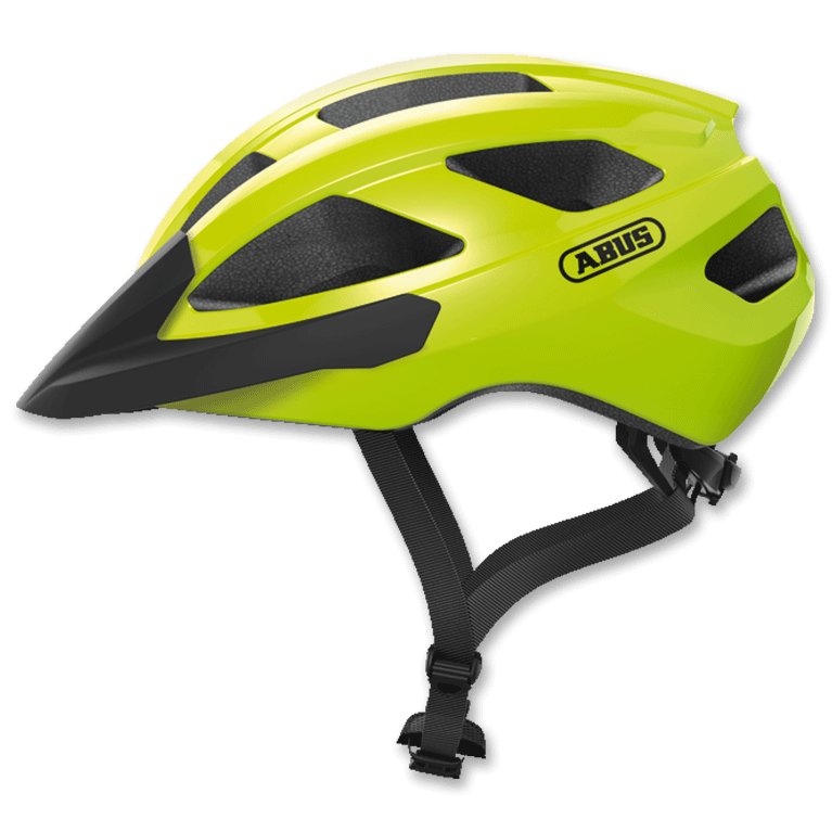 קסדה לאופניים אבוס ABUS MACATOR צהוב Signal Yellow