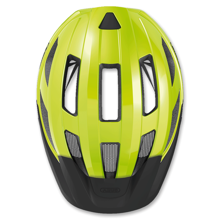 קסדה לאופניים אבוס ABUS MACATOR צהוב Signal Yellow