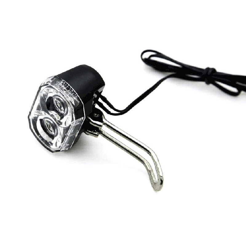 פנס קדמי דאבל למזלג לאופניים חשמליים 36V/48V