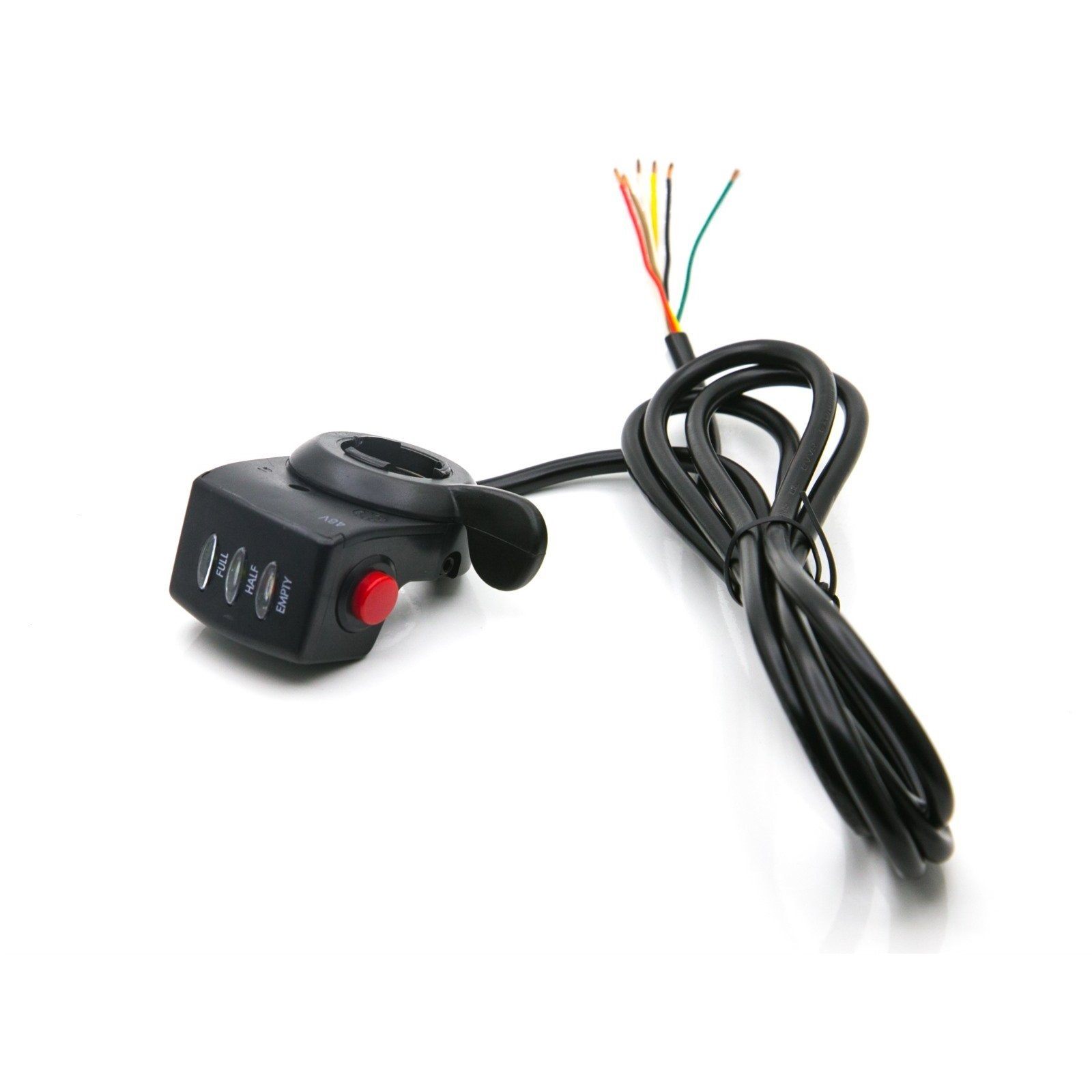 ידית גז אצבע עם מצב סוללה 48V