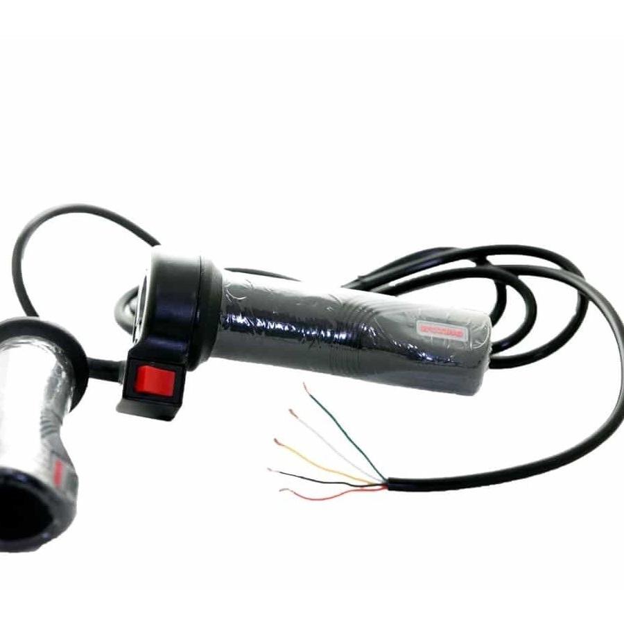 ידית גז מלאה עם מפסק וגריפ תואם