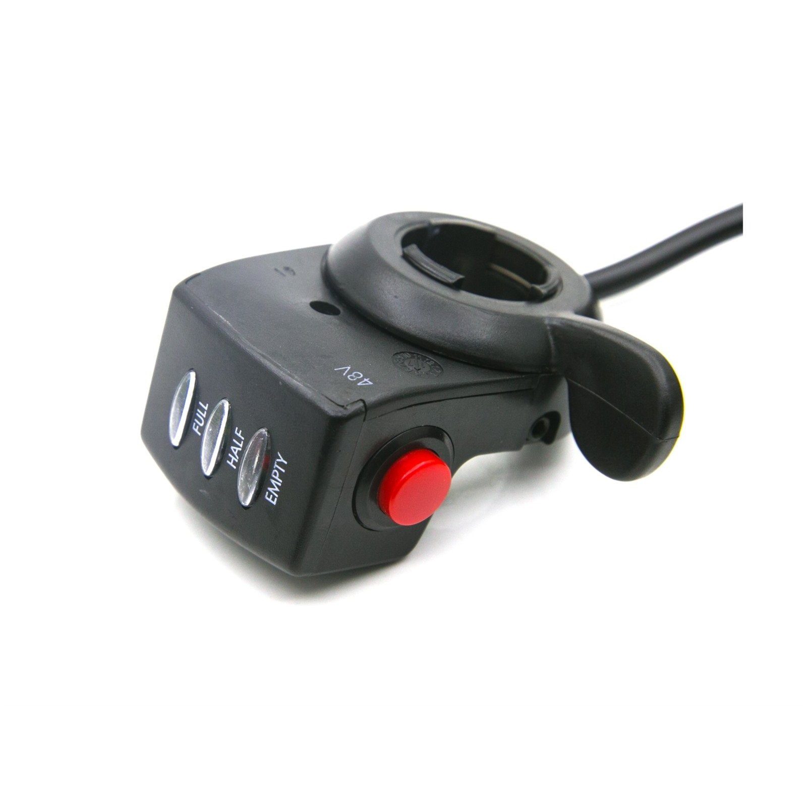 ידית גז אצבע עם מצב סוללה 48V