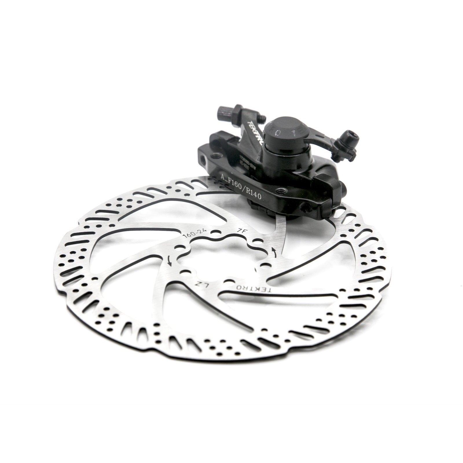 סט דיסק וקאליפר קדמי תוצרת Tektro