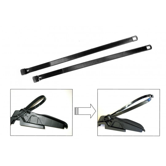 זוג רצועות הארכה לגלגל למנשא אופניים אחורי לרכב Peruzzo Pure Instinct