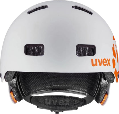 קסדה לילדים ונוער UVEX Kid 3 DIRT אפור\כתום