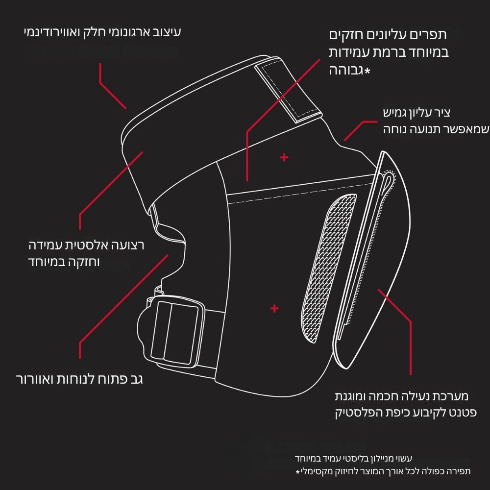 מגני ברכיים מקצועיים לספורט אתגרי Pro-Tec Vert Knee Pads