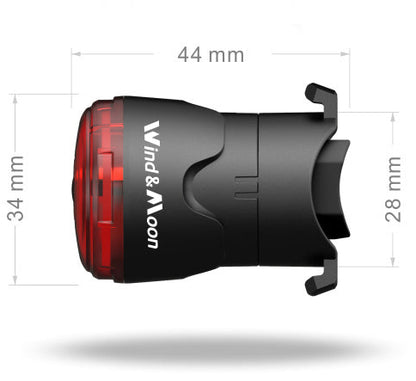 פנס אחורי לאופניים נצנץ אוטומטי ERC Smart Bike Light WT003
