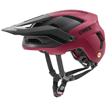קסדה לאופניים ספורטיבית Uvex Renegade MIPS אדום\שחור