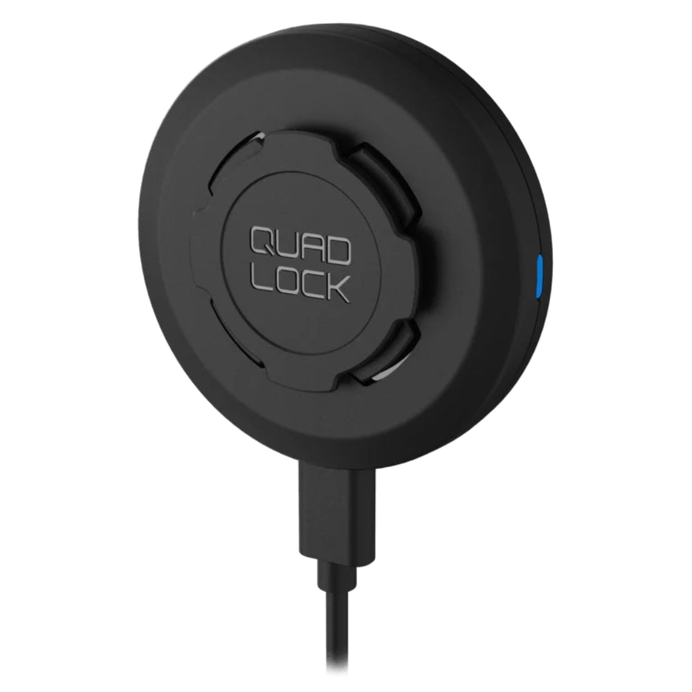 מטען אלחוטי לטלפון למתאמי שולחן או רכב Quad Lock Wireless Charging Head