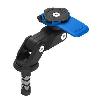 התקן מעמד לטלפון עם חיבור לבורג מזלג אופנוע Quad Lock Motorcycle Fork Stem Mount