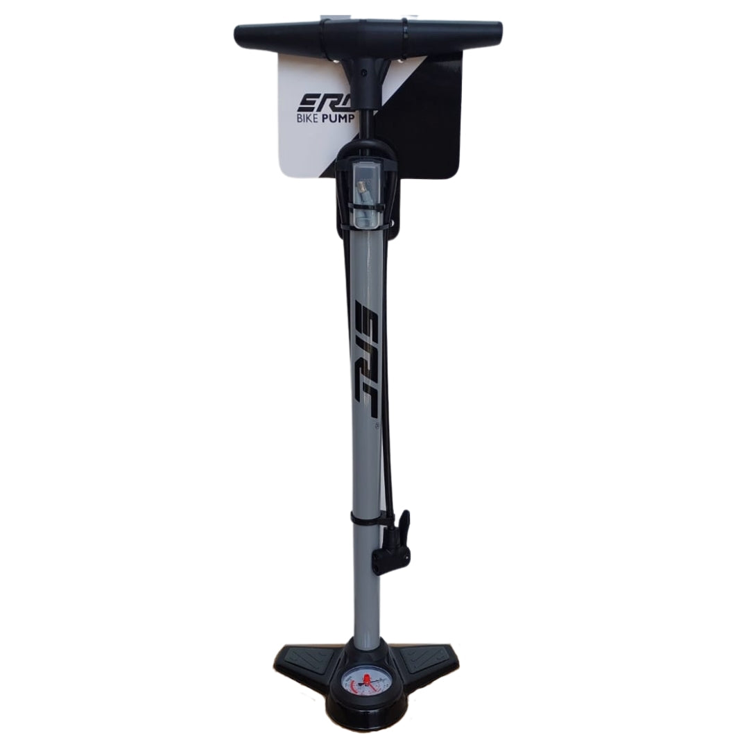 משאבת רצפה לאופניים עם צג ERC Bike Pump ZF-042