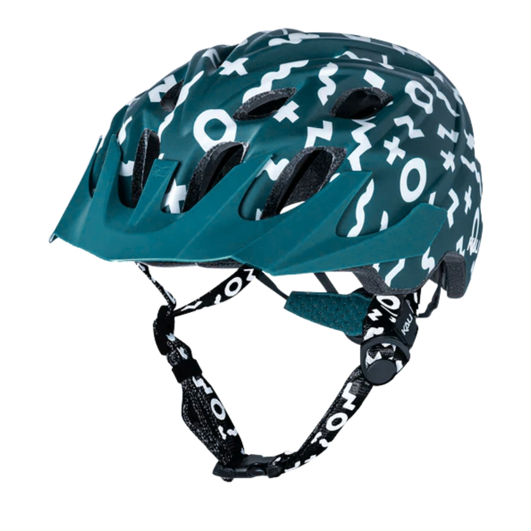 קסדה לאופניים לילדים ונוער קאלי איקס עיגול כחול כהה Kali Chakra Youth