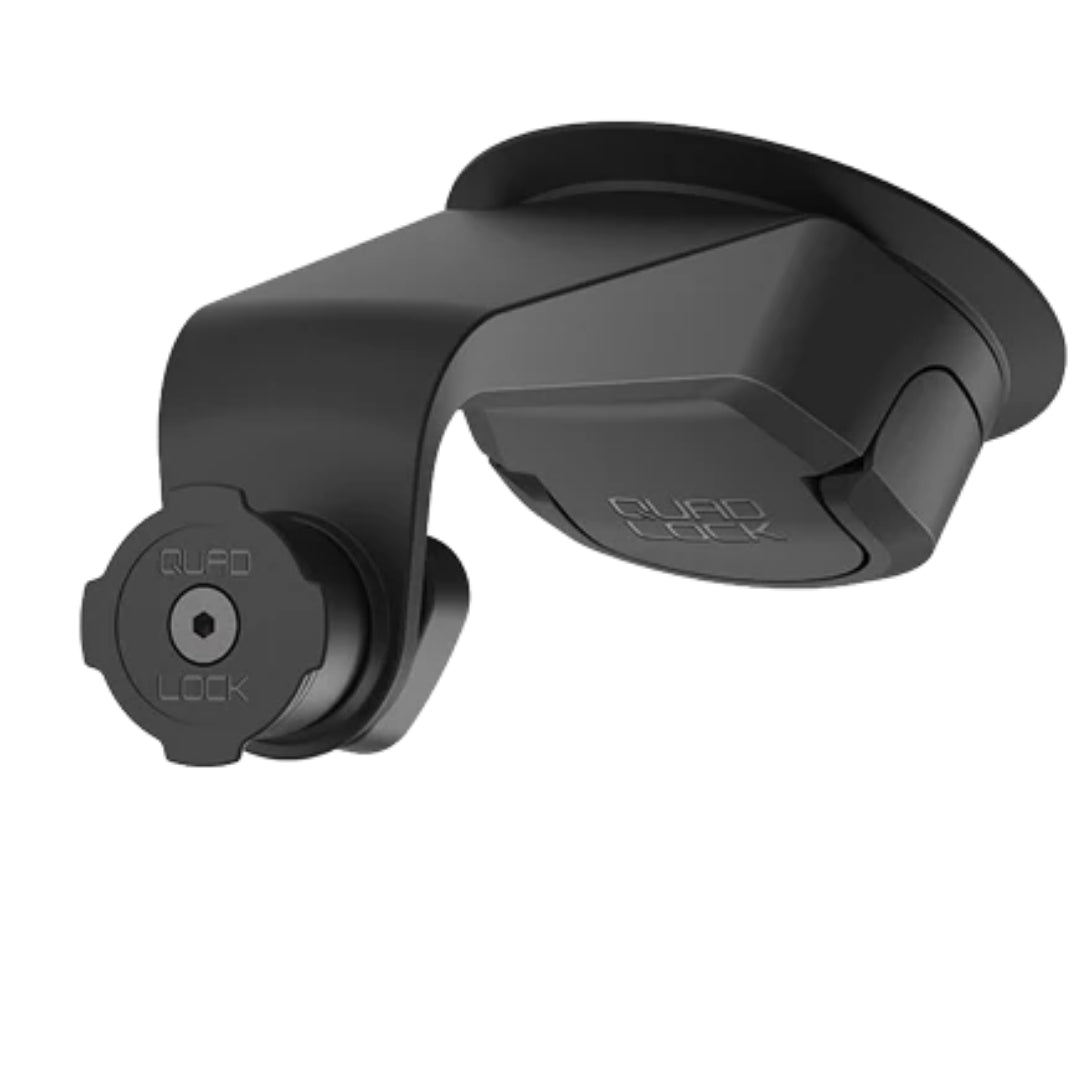 התקן מעמד לטלפון לרכב חיבור וואקום Quad Lock Windscreen Suction Mount