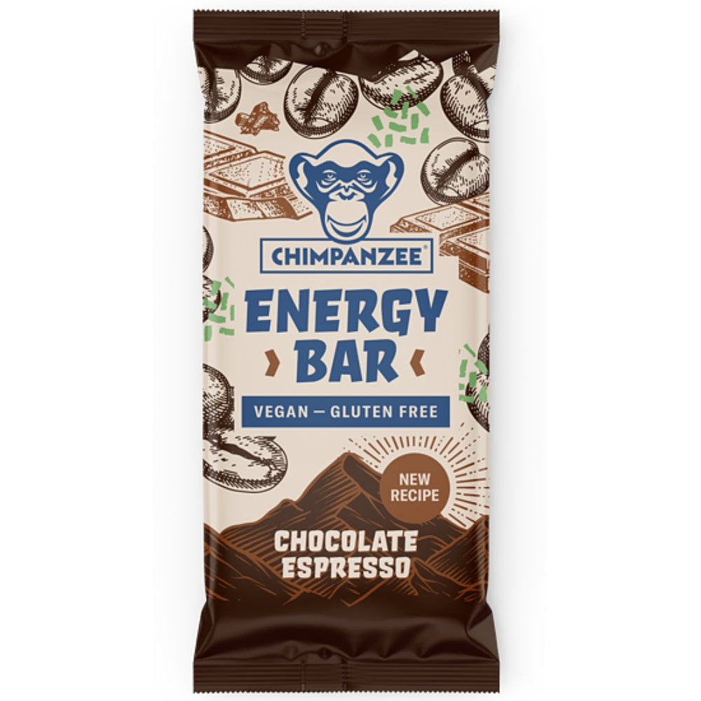 חטיף אנרגיה טבעוני שוקולד אספרסו Chimpanzee Chocolate Espresso