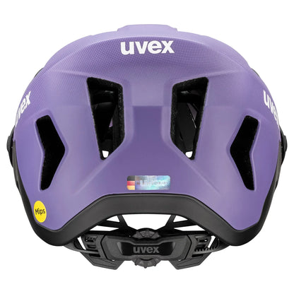 קסדה לאופניים ספורטיבית Uvex Renegade MIPS סגול\שחור