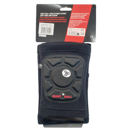 סט מגנים מקצועיים גמיש לנוער לספורט אתגרי Eight Ball Stealth